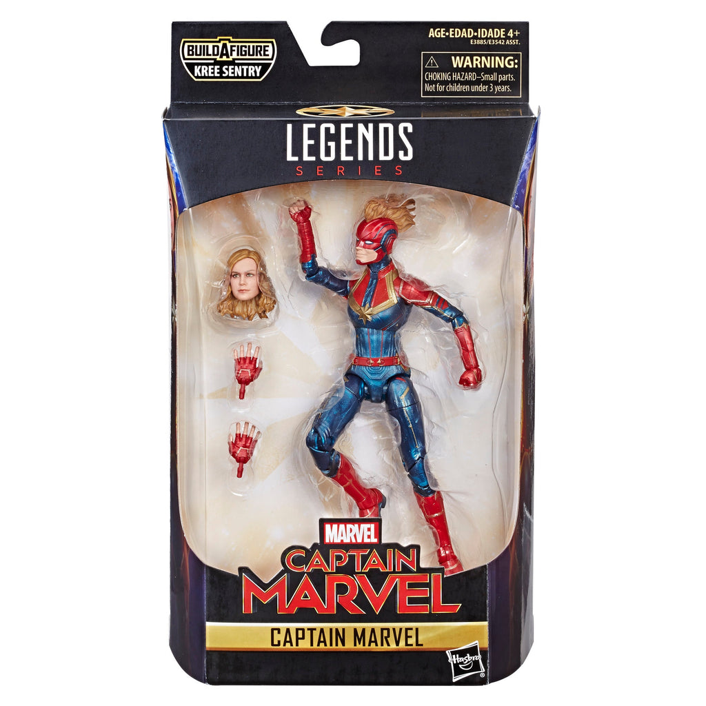 Captain Marvel Marvel Legends Captain Marvel (Helmet)