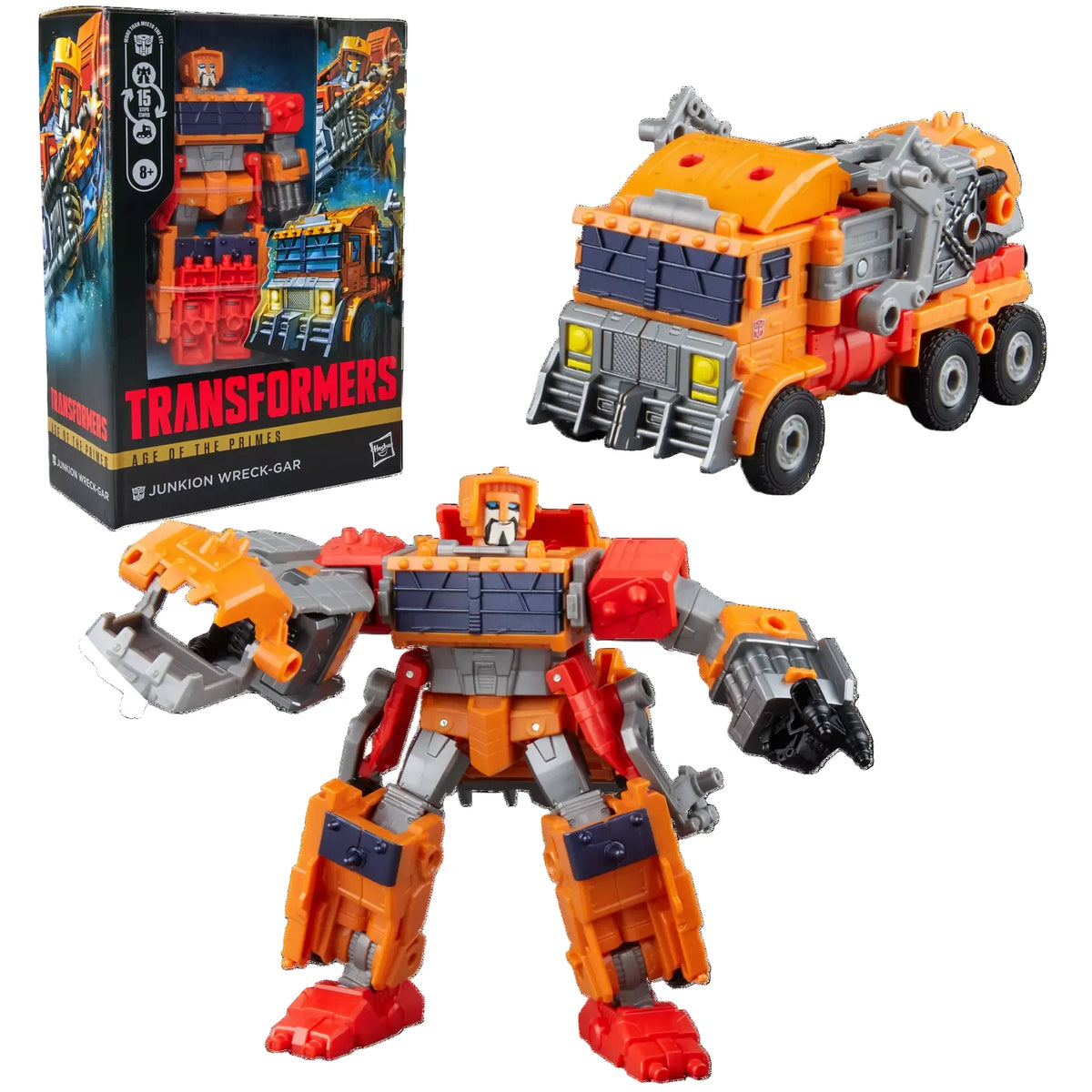 Transformers Age of the Primes Voyager Class Junkion Wreck-Gar